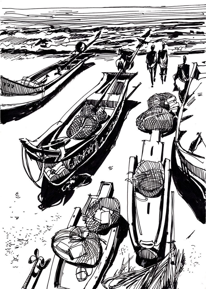 Pondicherry B&W